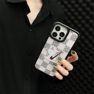 Lou Black Corner iPhone Case - Bestocase
