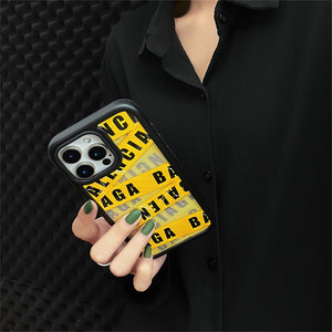 BB Yellow & Red iPhone Case - Bestocase