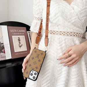 Lou Brown Crossbody iPhone Case mysite