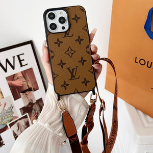 Lou Brown Crossbody iPhone Case mysite