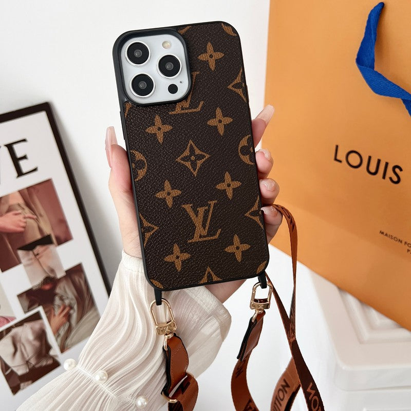 Lou Brown Crossbody iPhone Case mysite