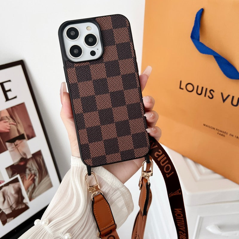 Lou Brown Crossbody iPhone Case mysite