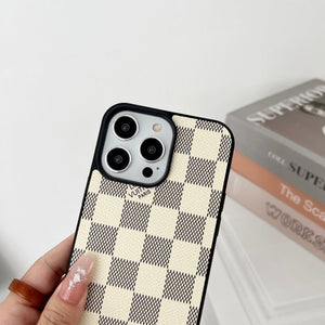 Lou Black & White Crossbody iPhone Case - Bestocase
