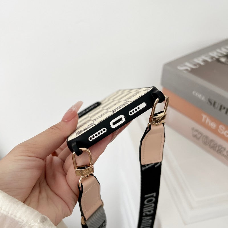 Lou Brown Crossbody iPhone Case mysite