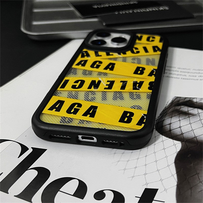 BB Yellow & Red iPhone Case - Bestocase