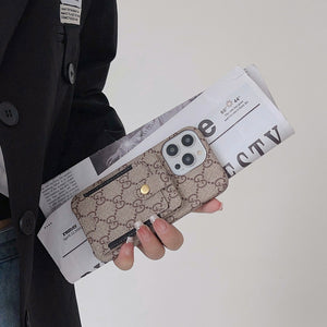 GG Card Holder iPhone Case - Bestocase