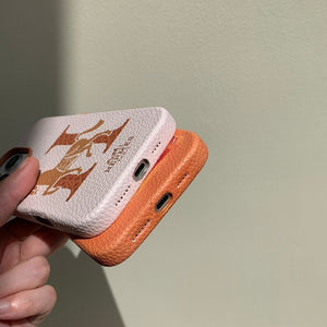 Herm Leather iPhone Case - Bestocase