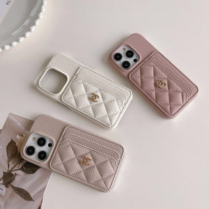 CC Side Card Bag Color iPhone Case - Bestocase