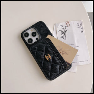 CC Side Card Bag Color iPhone Case - Bestocase