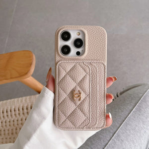 CC Side Card Bag Color iPhone Case - Bestocase