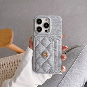 CC Side Card Bag Color iPhone Case - Bestocase