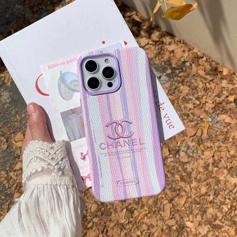 CC Flower Leather iPhone Case - Bestocase