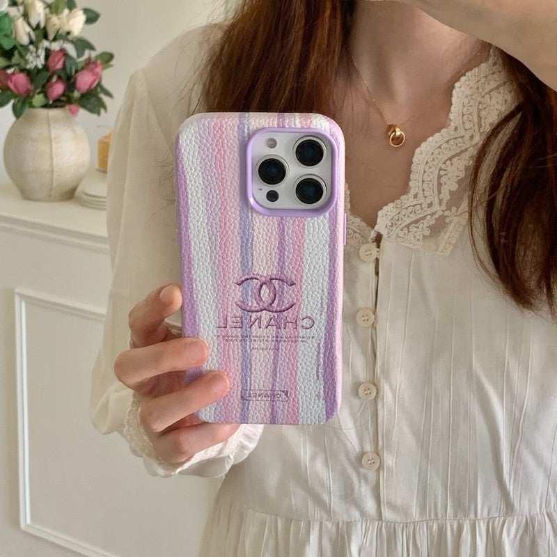 CC Flower Leather iPhone Case - Bestocase