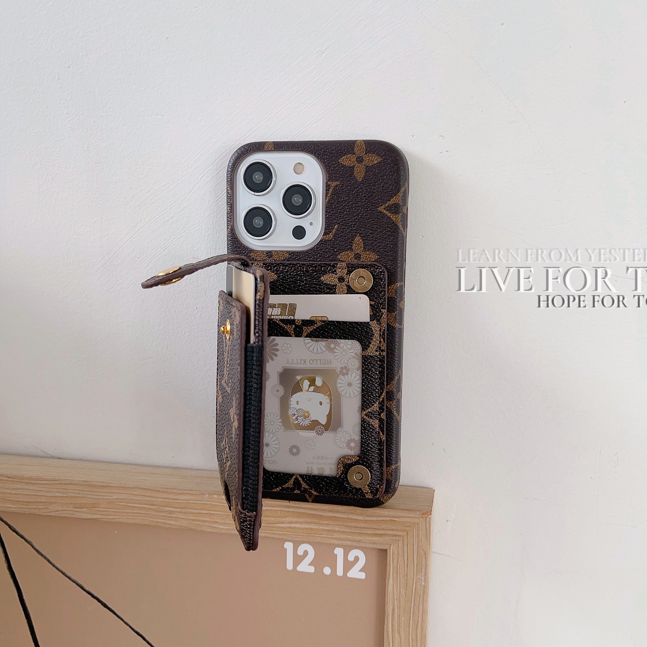 Lou Card Holder iPhone Case - Bestocase