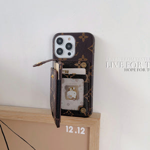 Lou Card Holder iPhone Case - Bestocase