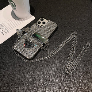 Pra Diamond Crossbody Chain iPhone Case - Bestocase