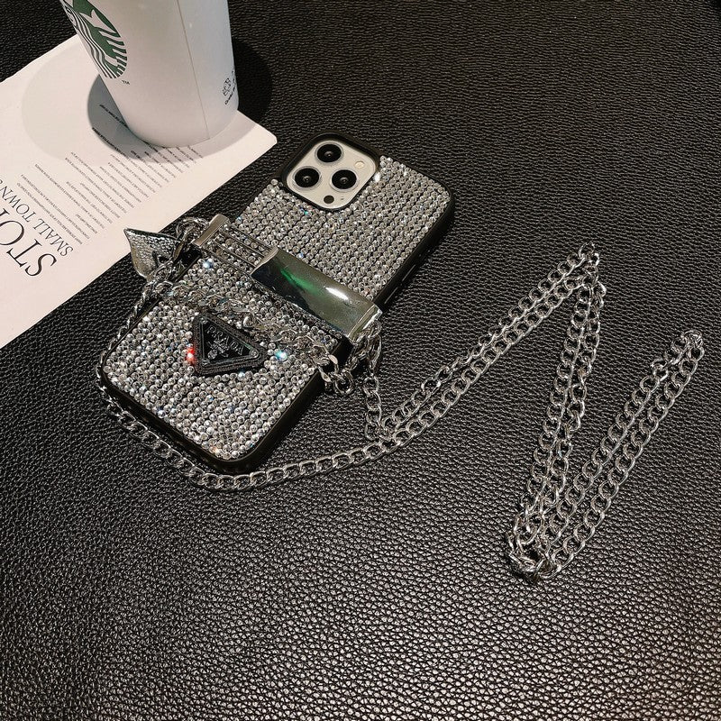 Pra Diamond Crossbody Chain iPhone Case - Bestocase