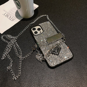 Pra Diamond Crossbody Chain iPhone Case - Bestocase