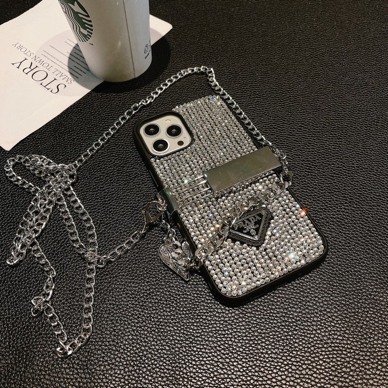 Pra Diamond Crossbody Chain iPhone Case - Bestocase