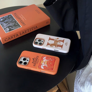 Herm Leather iPhone Case - Bestocase