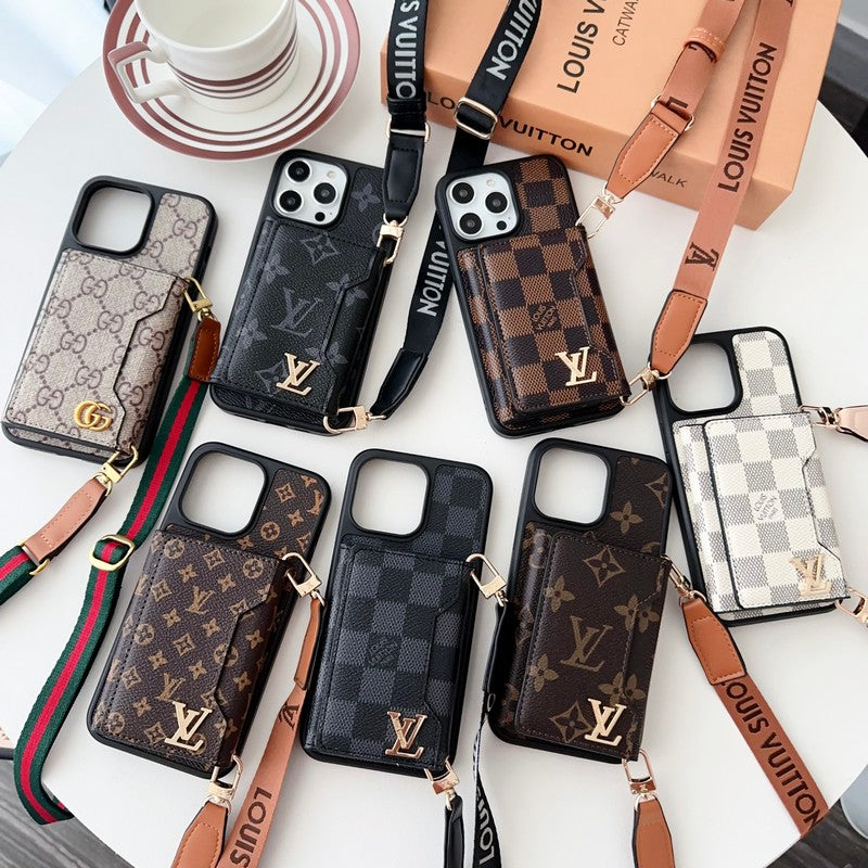 Lou Side Card Bag Crossbody Color iPhone Case - Bestocase