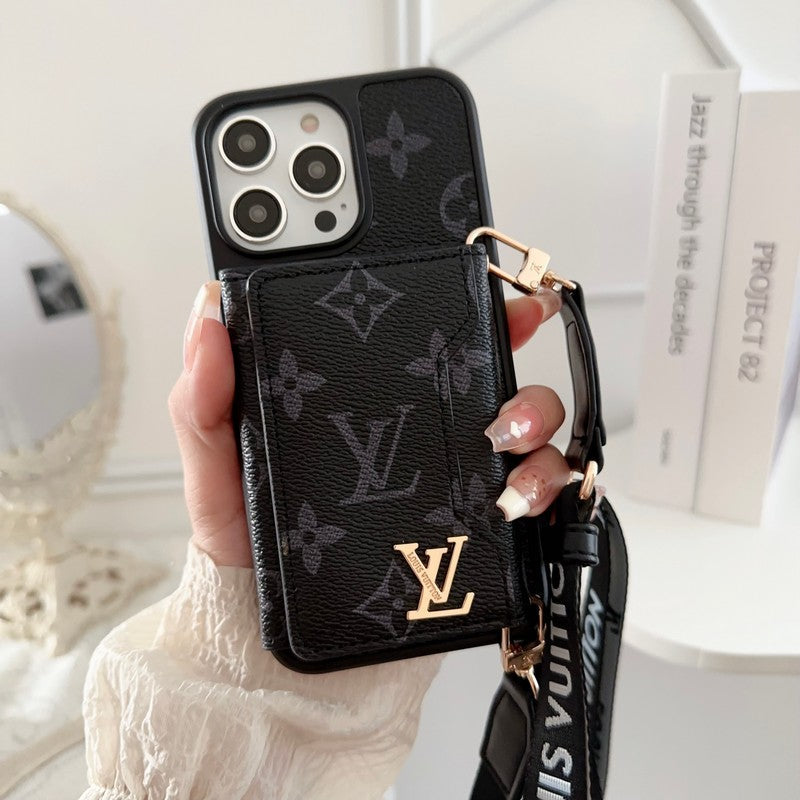 Lou Side Card Bag Crossbody Color iPhone Case - Bestocase
