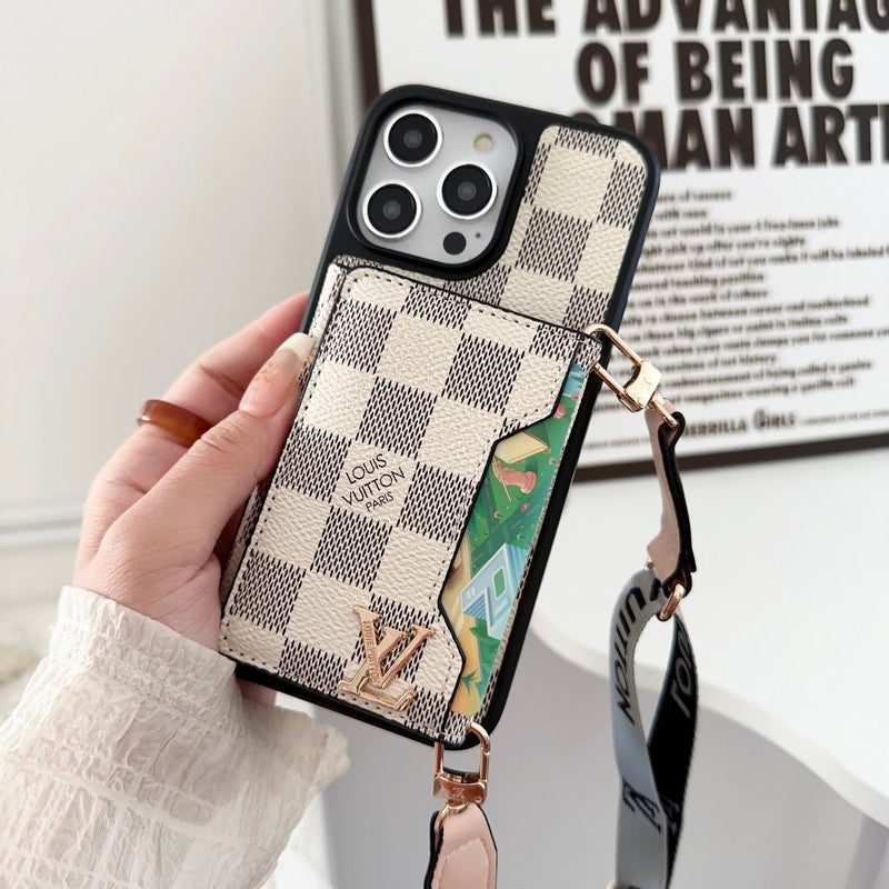 Lou Side Card Bag Crossbody Color iPhone Case - Bestocase
