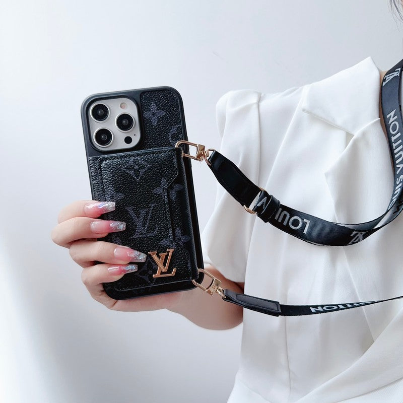 Lou Side Card Bag Crossbody Color iPhone Case - Bestocase