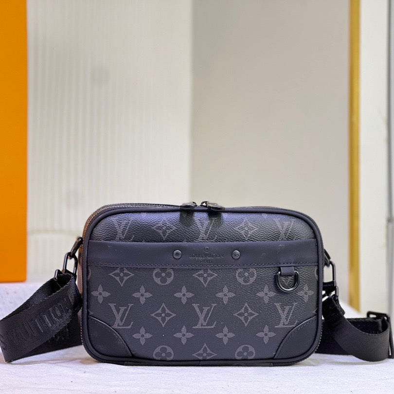 Printed Square Messenger Bag mysite