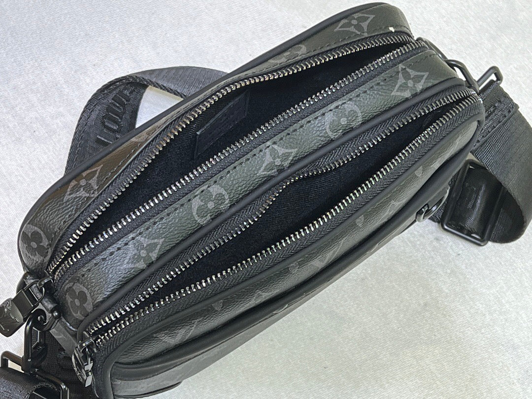 Printed Square Messenger Bag mysite