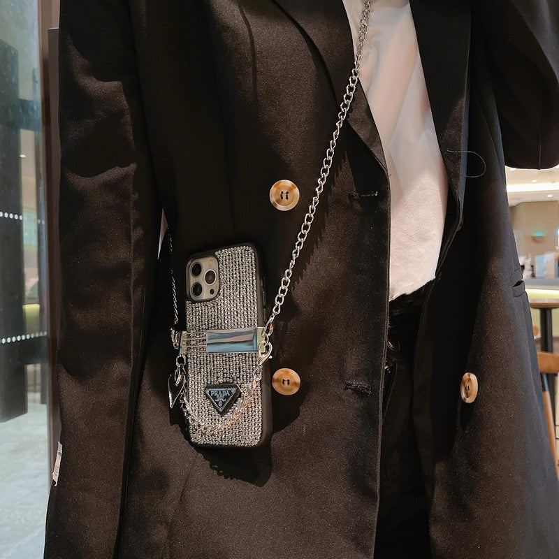 Pra Diamond Crossbody Chain iPhone Case - Bestocase