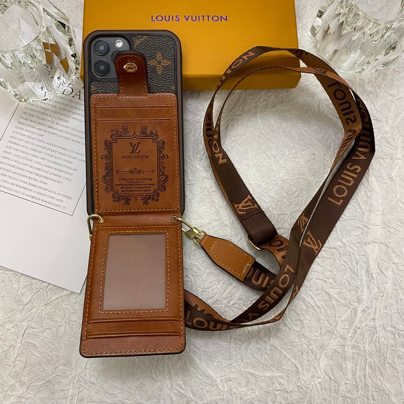 Lou Card Bag Chain iPhone Case - Bestocase