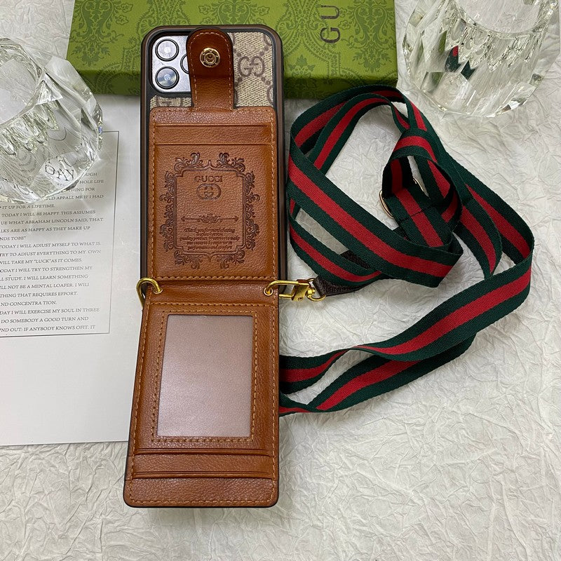 Lou Card Bag Chain iPhone Case - Bestocase