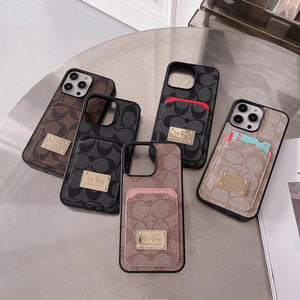 Coa Card Bag Leather iPhone Case - Bestocase