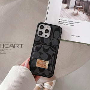 Coa Card Bag Leather iPhone Case - Bestocase