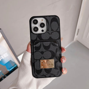 Coa Card Bag Leather iPhone Case - Bestocase