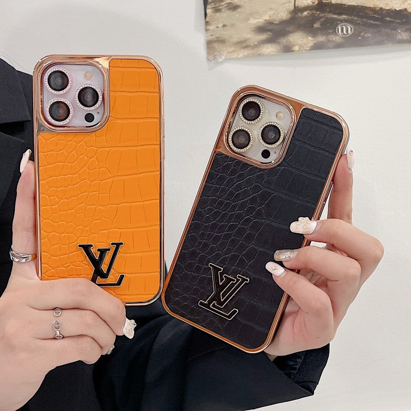 Lou Crocodile Pattern Color iPhone Case - Bestocase