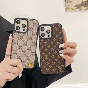 Lou Classic Leather iPhone Case - Bestocase