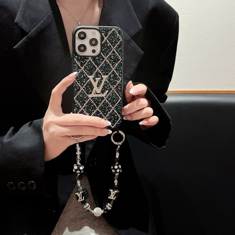 Lou Diamond Chain iPhone Case - Bestocase