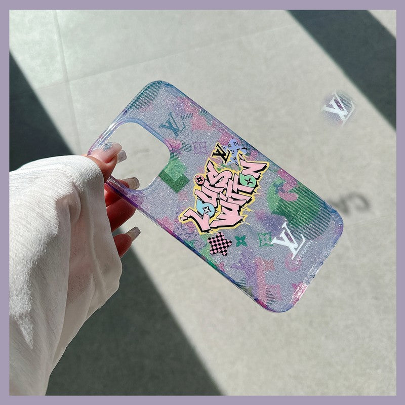 Lou Glitter iPhone Case - Bestocase