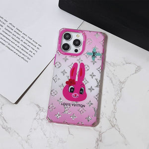 Lou Duck & Rabbit Square iPhone Case - Bestocase