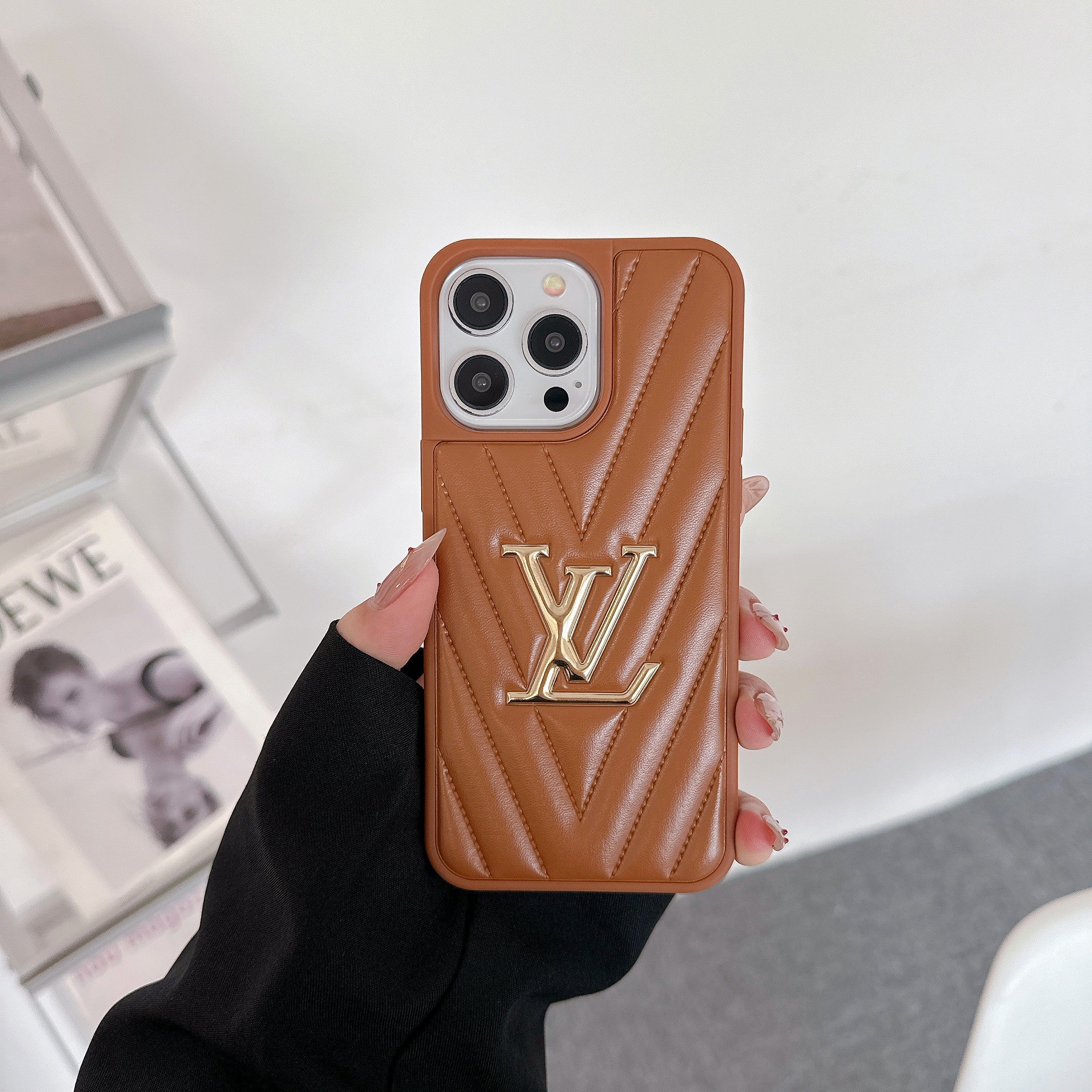Lou Leather iPhone Case - Bestocase