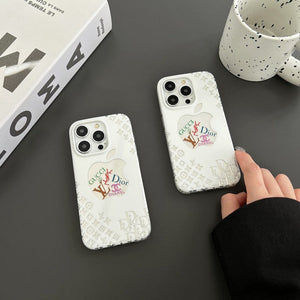 CD GG CC Lou White iPhone Case - Bestocase