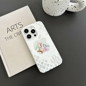 CD GG CC Lou White iPhone Case - Bestocase