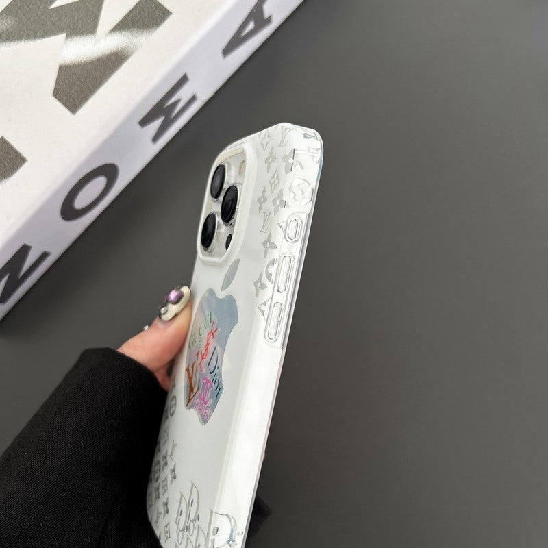 CD GG CC Lou White iPhone Case - Bestocase