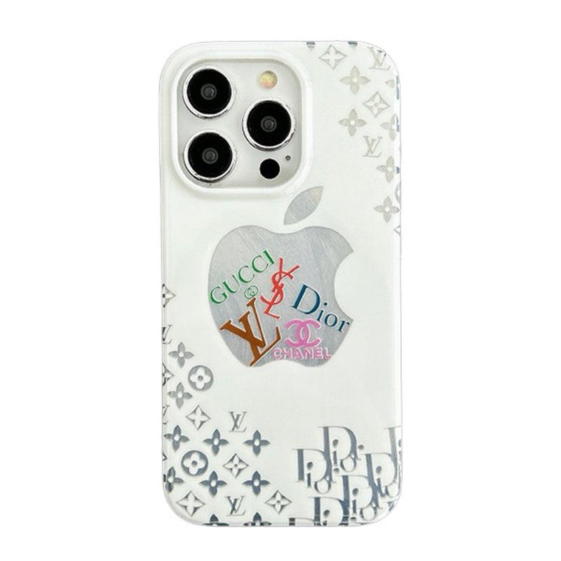 CD GG CC Lou White iPhone Case - Bestocase