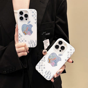 CD GG CC Lou White iPhone Case - Bestocase