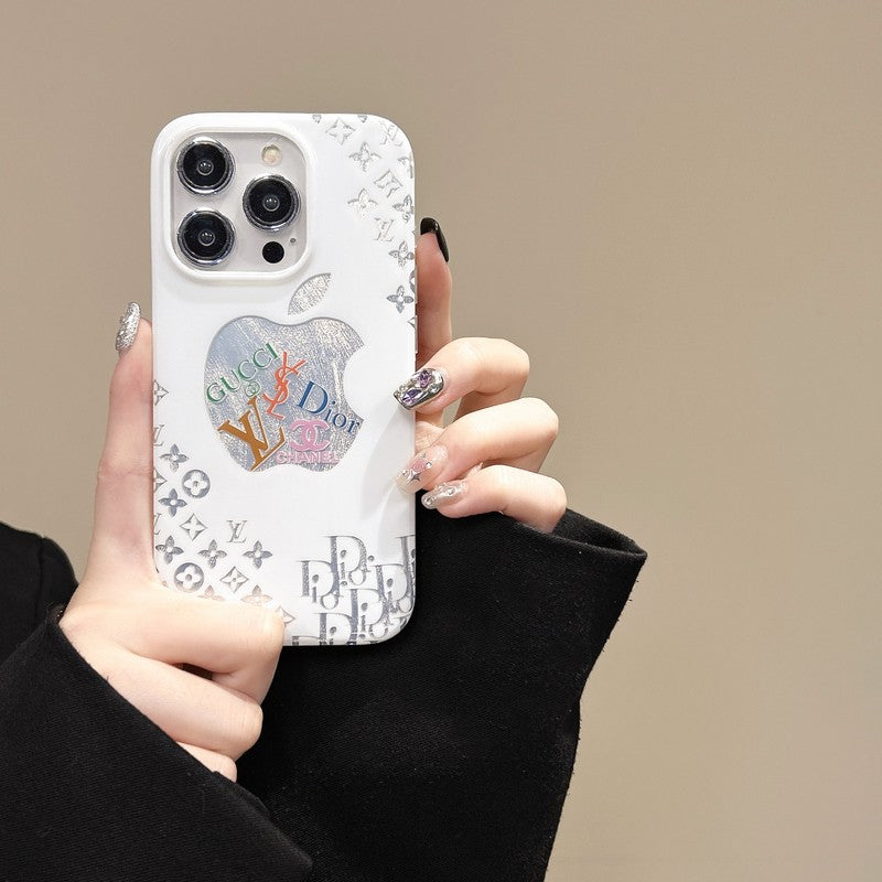 CD GG CC Lou White iPhone Case - Bestocase