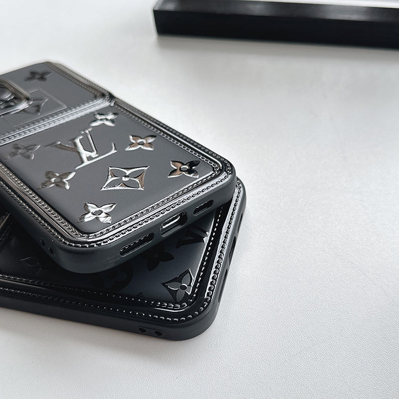 Lou Black iPhone Case