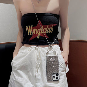 Pra Crossbody Crystal iPhone Case - Bestocase